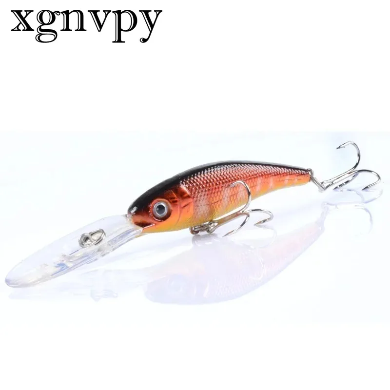 Xgnvpy Minnow Carp Fishing Lure Trolling Hard Bait Artificial Wobblers For Pike Jig Bait Bass Pesca Crankbaits Fishing