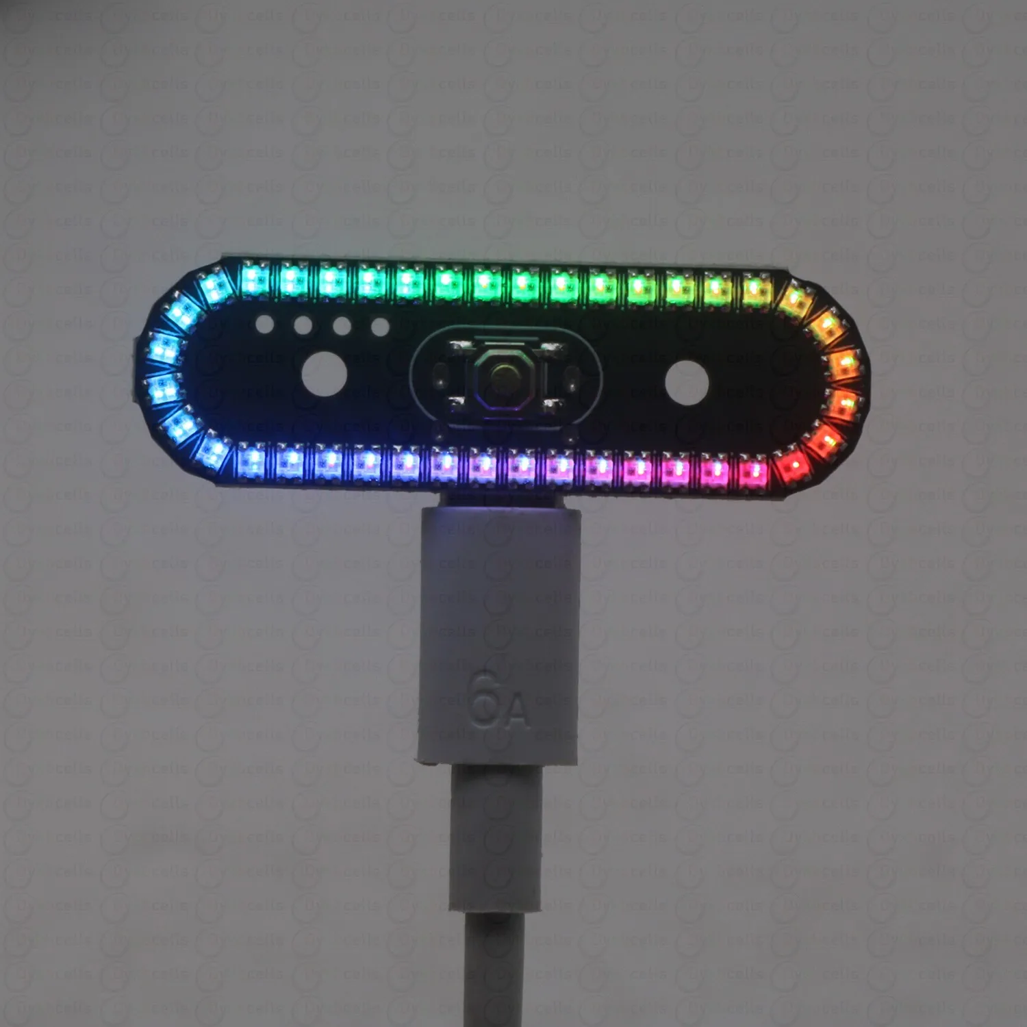 8-وضع الملونة الضوء الخلفي نموذج تدفق ضوء اللاسلكية LED وامض التدرج التنفس الدورية مصباح ل RC المركبات الطائرات بدون طيار