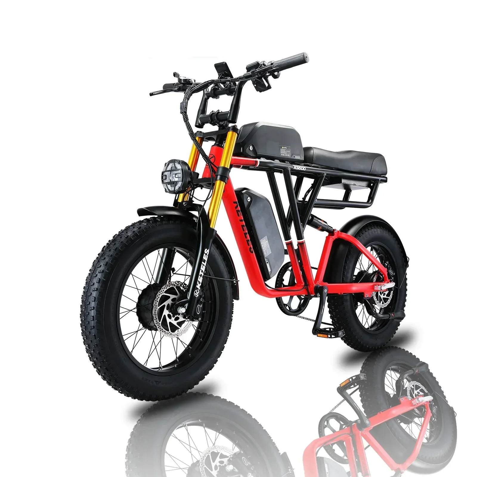 

C93 20inch 1000w Electric Bike 800w Fat Tire Mountain Bicycle Beach Cruise E-bike All Terrain Offroad MTB Ebike Bicycle