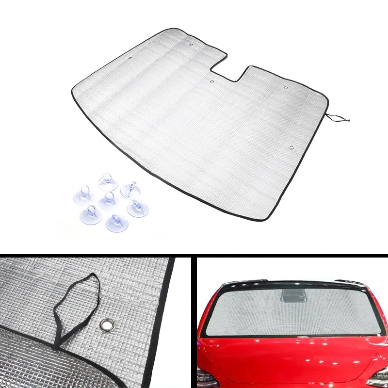 

Car Windshield Sunshade Automotive Front Window Sun Block Accessories Reflective Sunvisor Protector Parasol for Tesla Model 3