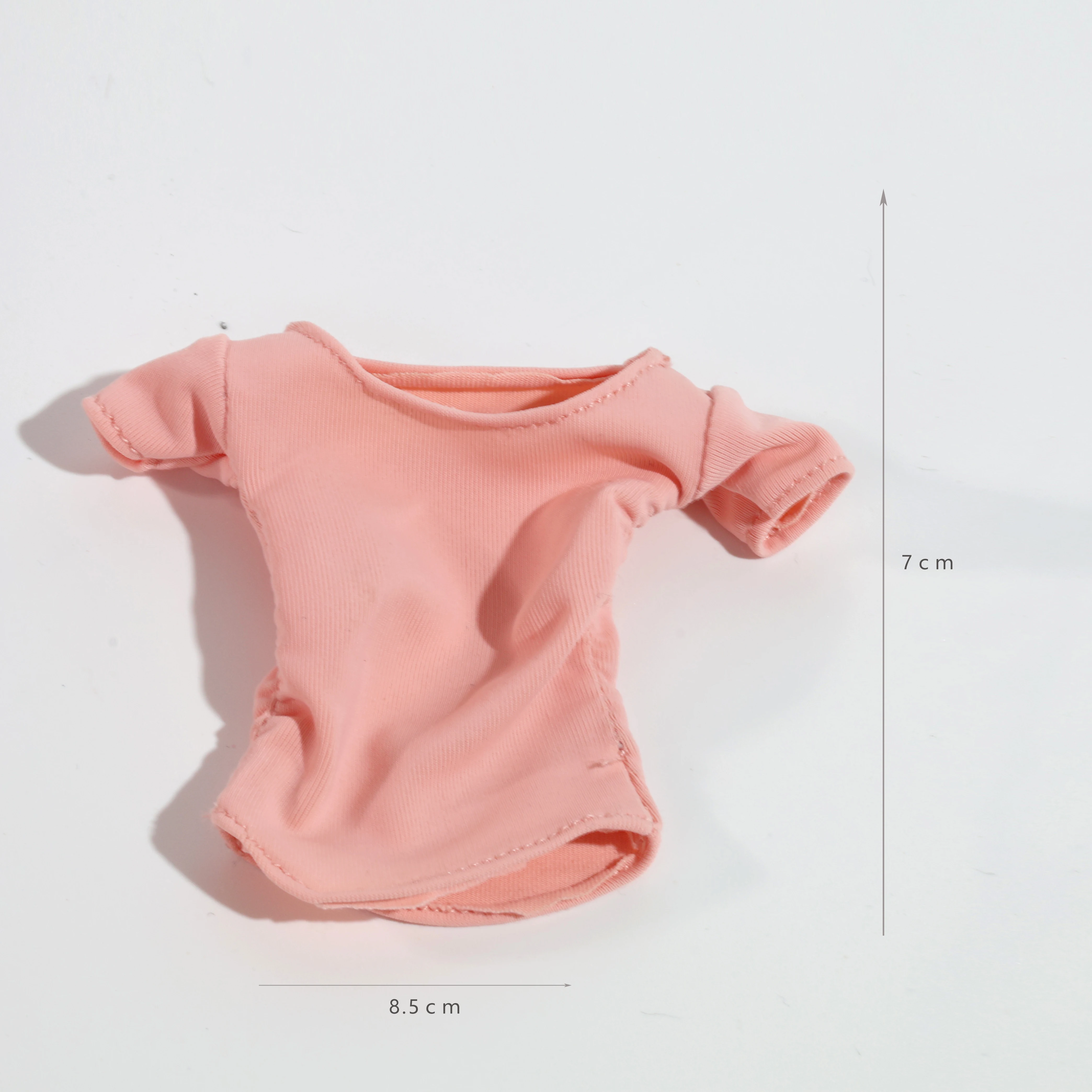 ICE TOYS IC1022 1/6 Maßstab Damen Enges Plissiertes Kurzarm-T-Shirt, Puppenkleidung Zubehör für 12 Zoll weibliche Actionfigur – Detail 7