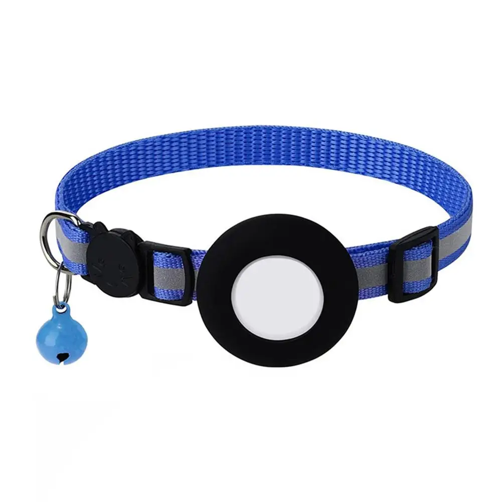 For Airtag Collar For Cats With Protective For Anti Lost Locator Tracker Dog Accessories Reflective Pet Collars S8p4