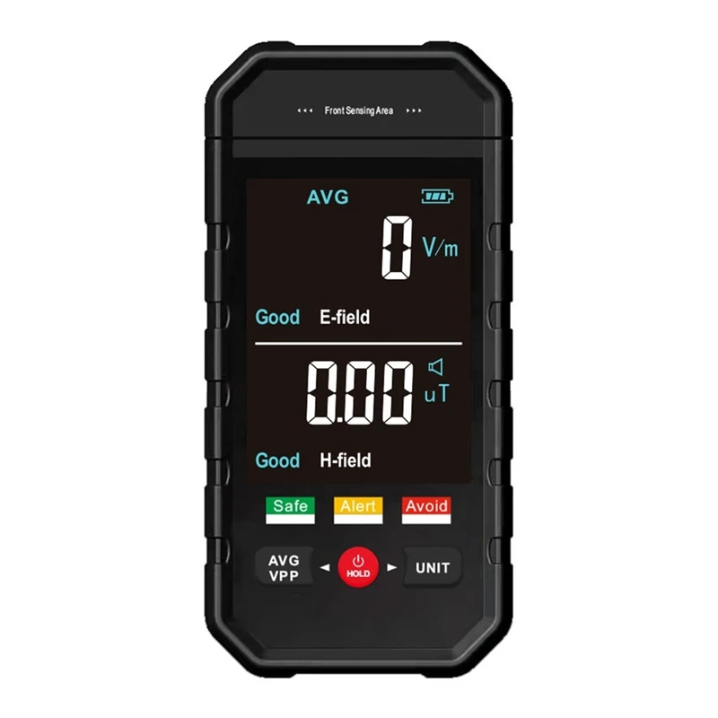 Probador de radiación electromagnética ET925PRO pantalla grande a Color 40V/M umbral de alarma sonido luz alerta Monitor de seguridad