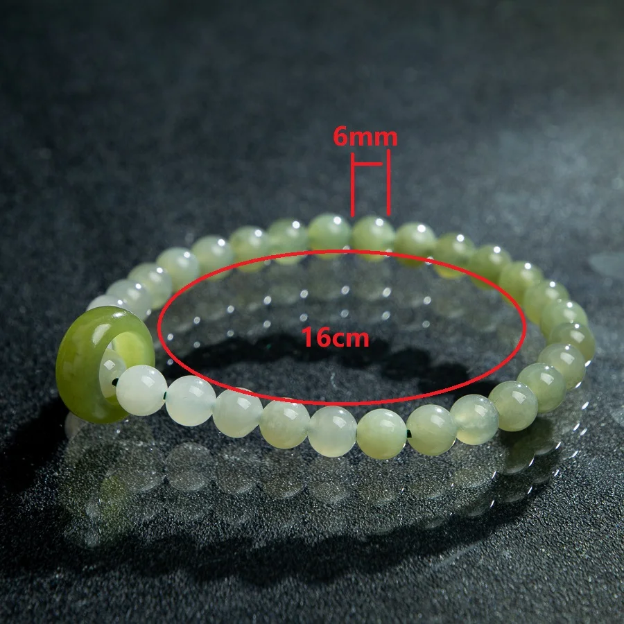 TIMESWIND الطبيعية الأصلية اليشم التدرج الأخضر جولة مطرز دائرة المرأة سوار الأزياء والمجوهرات مع شهادة #2