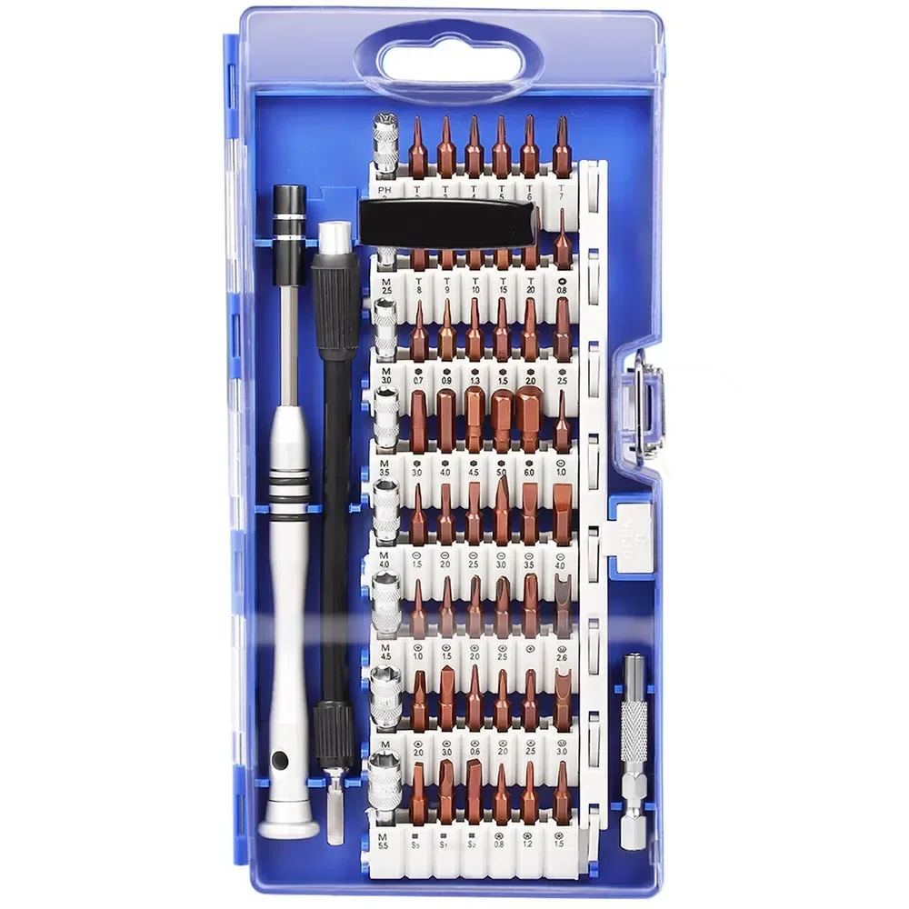 

1 SET Magnetic Driver Kit Professional Electronics Repair Tool Kit S2 Steel 60 In 1 Precision Screwdriver Kit For IPhone Tablet