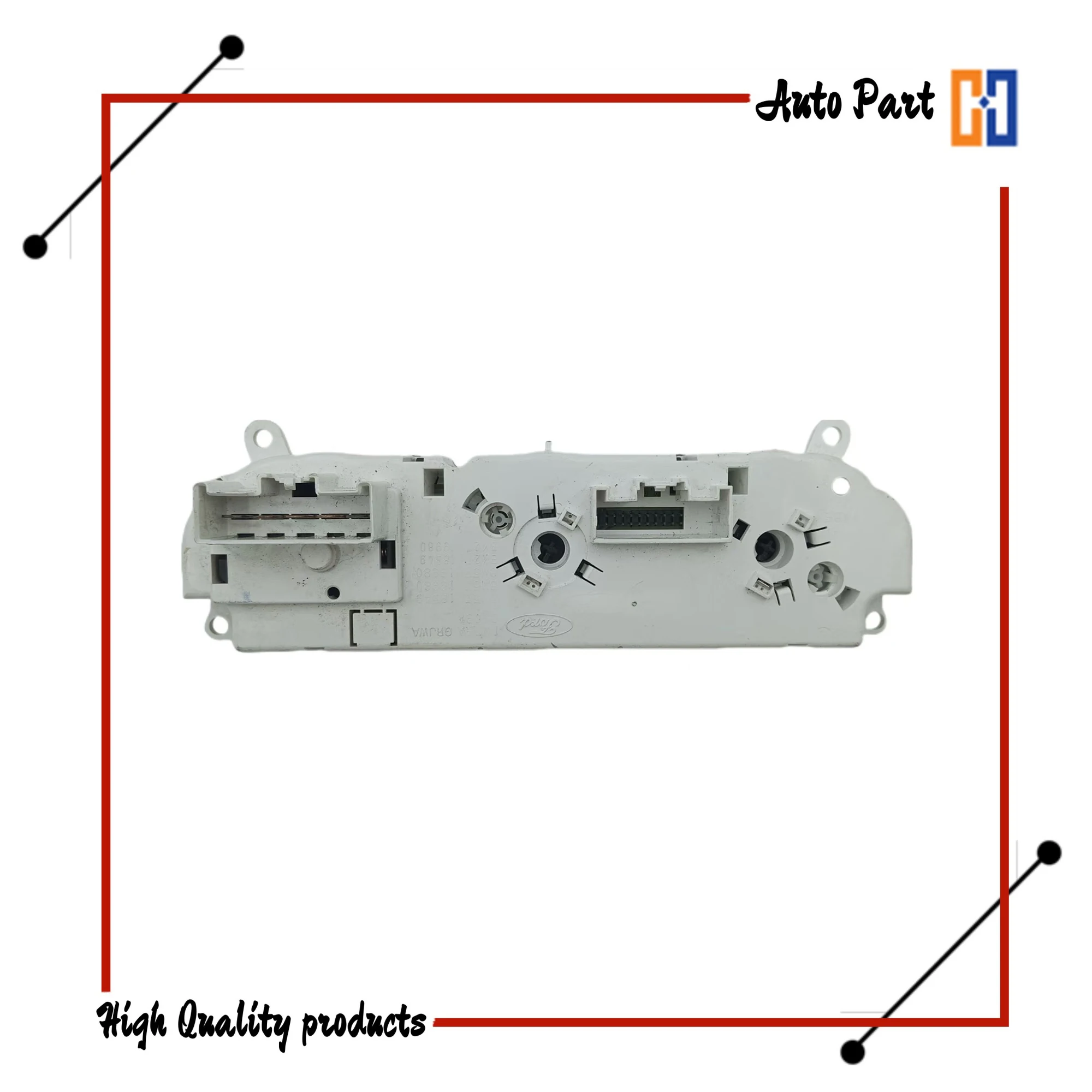 High-Quality Air Conditioning Switch White for Ford Transit - Compatible with BK2T-19980DG, GK29-19980-AD, CK4T-19980-AE