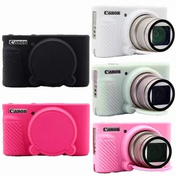 For Canon Powershot SX730 SX740 HS New Silicone Armor Skin Case Body Cover Protector DSLR Camera Bag