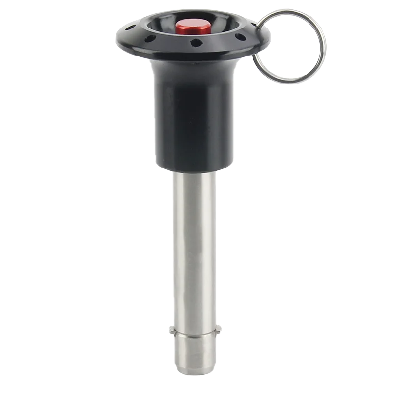 

Length 10-100mm Dia 6/8/10mm Quick Release Ball Lock Pin Stainless Steel Locating Pins Detent Pins WIth Aluminum Button