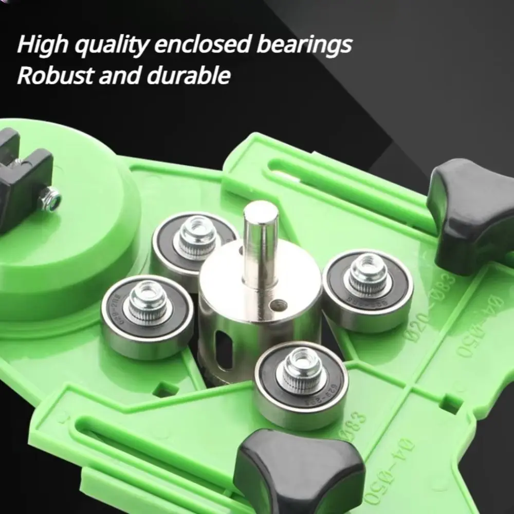 4-83mm Drilling Locator Suction Cup Adjustable Ceramic Tile Opening Positioners Marble Punch Drill Drill Guide