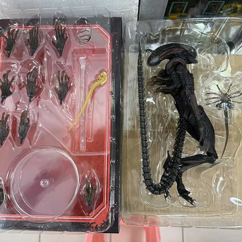 Новый Neca Alien: Romulus Scorched Xenomorph, аниме-фигурка Ailen, экшн-фигурка, кукла, статуи, орнамент, игрушка, подарок для ребенка