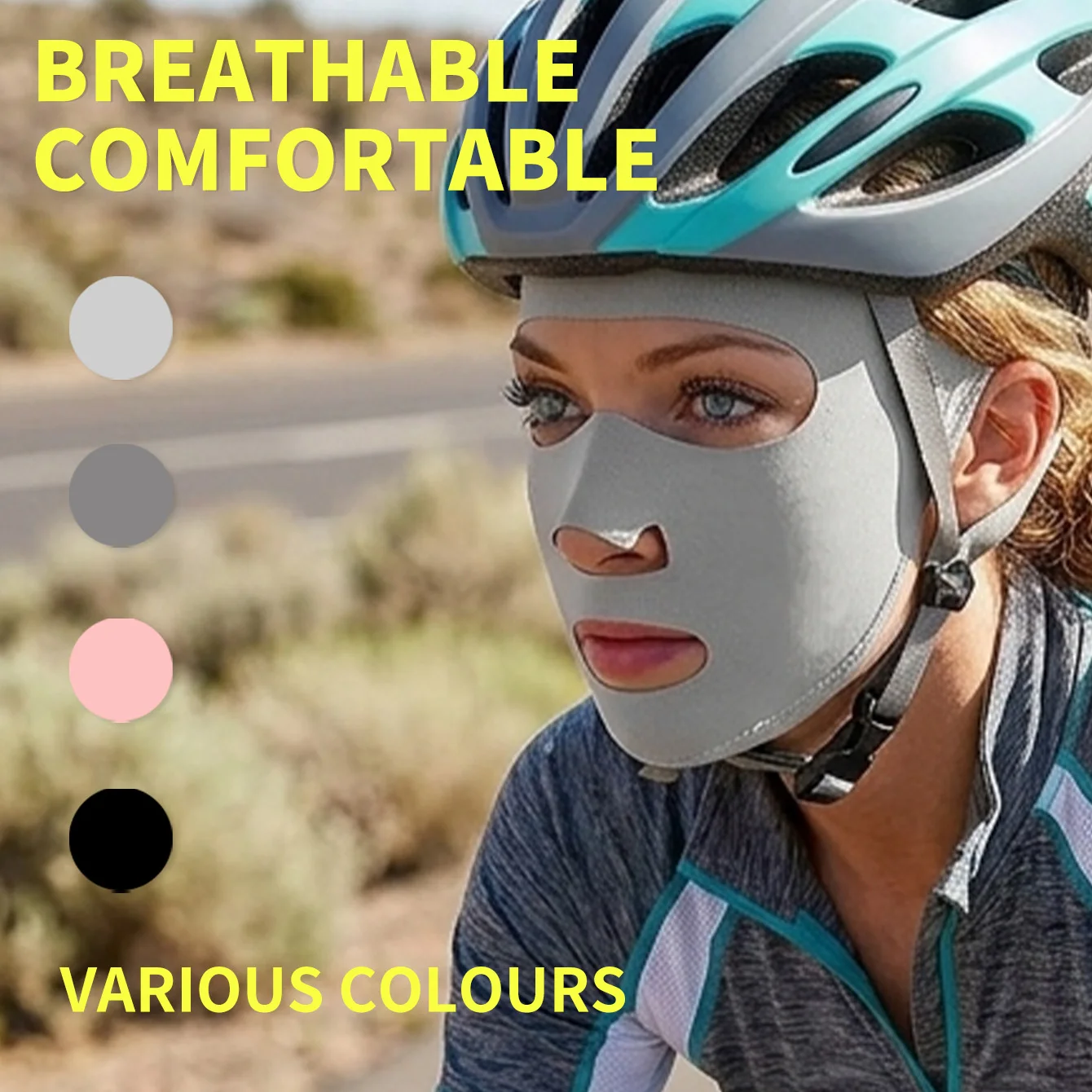 

1 шт. Новая модель солнцезащитного шарфа для лица, маска из ледяного шелка, летняя защитная вуаль, защита для глаз, вуаль, защита от солнца на открытом воздухе