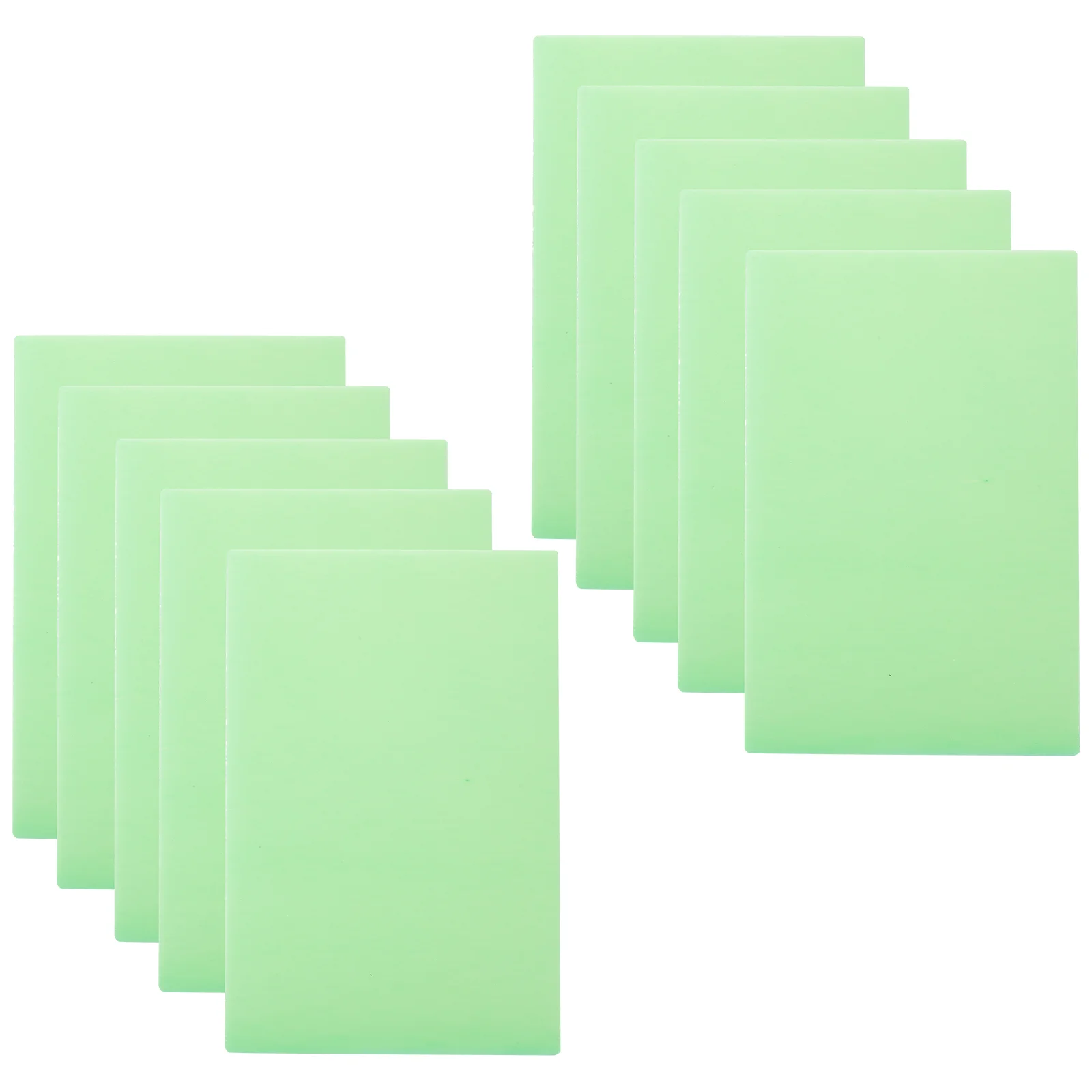 10 Pcs Blank Foam Board Poster Small Thick Boards for Projects Pvc Color Skin Core Foams DIY Large