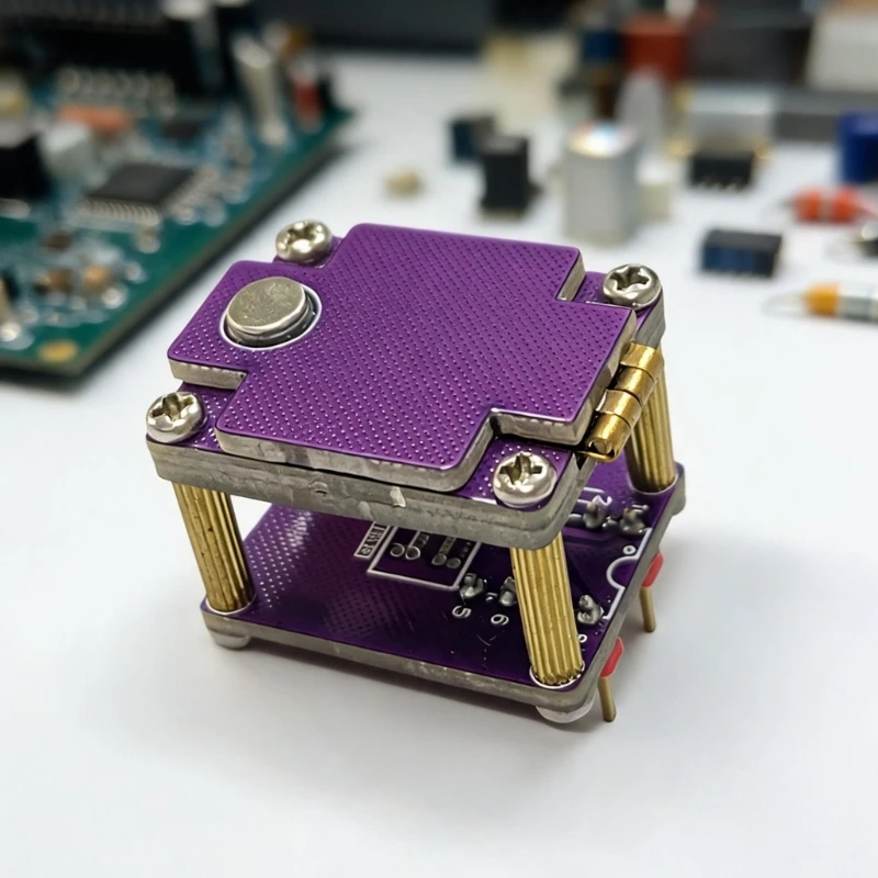  BGA24 5x5 Ball Holder with Raised Access for Programming Tasks