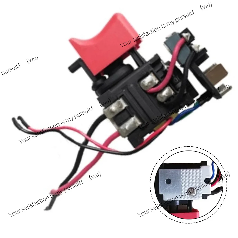 3pc 2607202520 Switch GSR120-LI Electric Drill Screwdriver Replacement Metal Switches Spare Parts Power Tool Accessories view 2