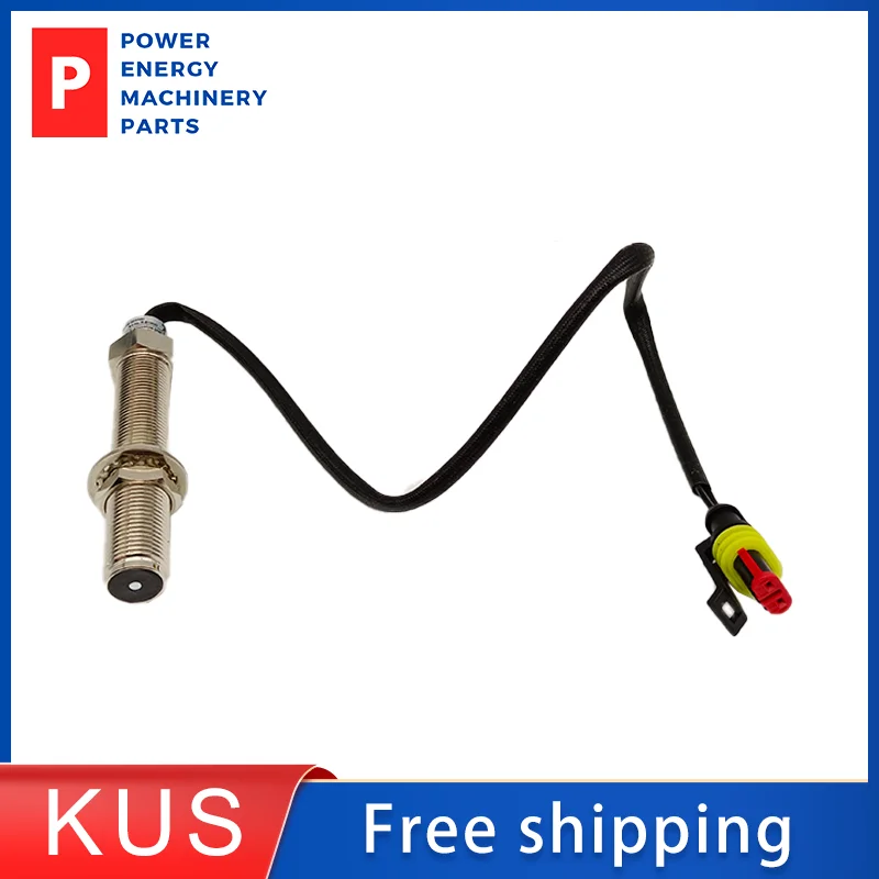 

KE10039 Genuine KUS Magnetoelectric Tacho Sensor 5/8-18UNF for Tachometer Generator Parts