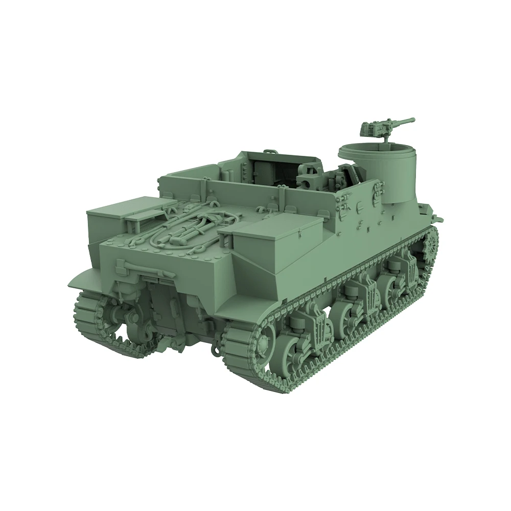 SSMODEL SS542 1/144 1/160 Military Model Kit US M7 Priest Self-Propelled Gun Miniature Factory Construction