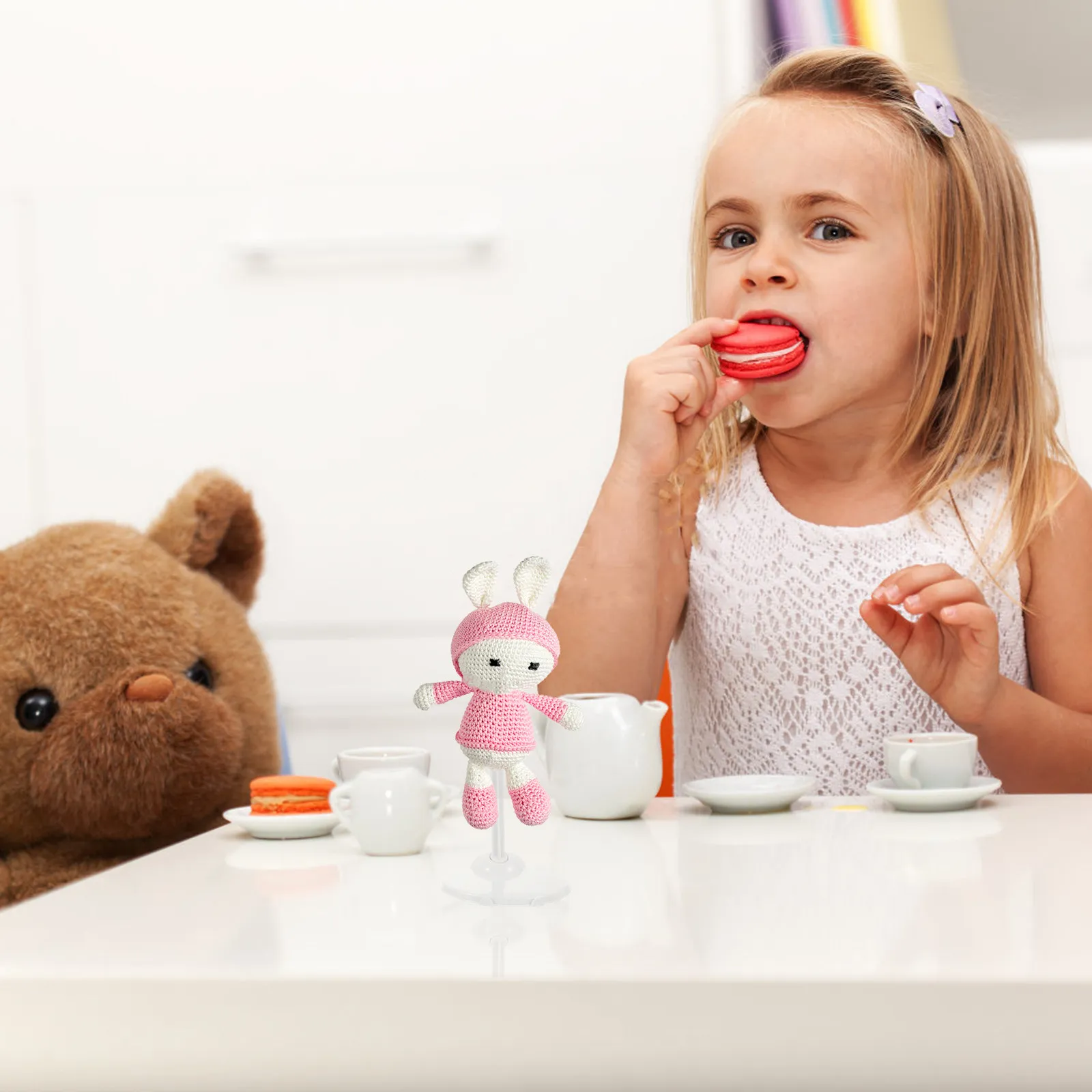 

20 шт. элегантных подставок-держателей для детских фигурок, устойчивые опорные стойки для демонстрации и организации коллекций