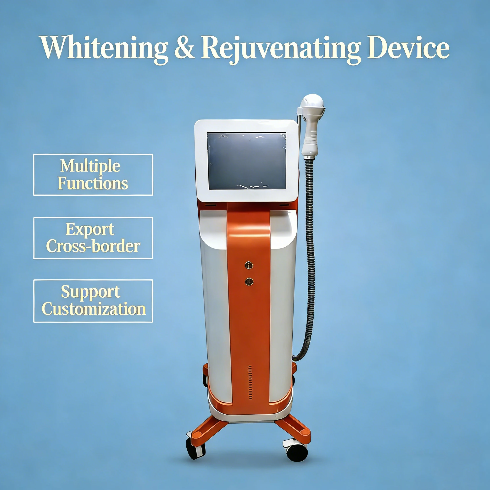 

Многофункциональное и высокопроизводительное устройство для отбеливания и омоложения кожи с высокой конфигурацией