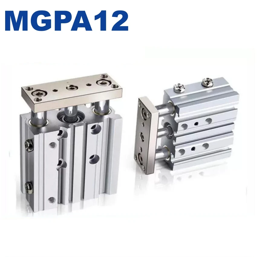 MGPA12 New Original MGPA MGPA12-10Z Compact Guide Cylinder MGPA12-20Z MGPA12-30Z MGPA12-50Z High precision ball bushing
