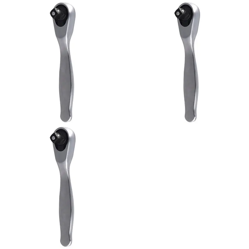 A84E-3X Mini 1/4 Ratchet Wrench High Quality Quick Socket Ratchet Wrench Screwdriver Wrenches Tools Small Spanner 72 Tooth