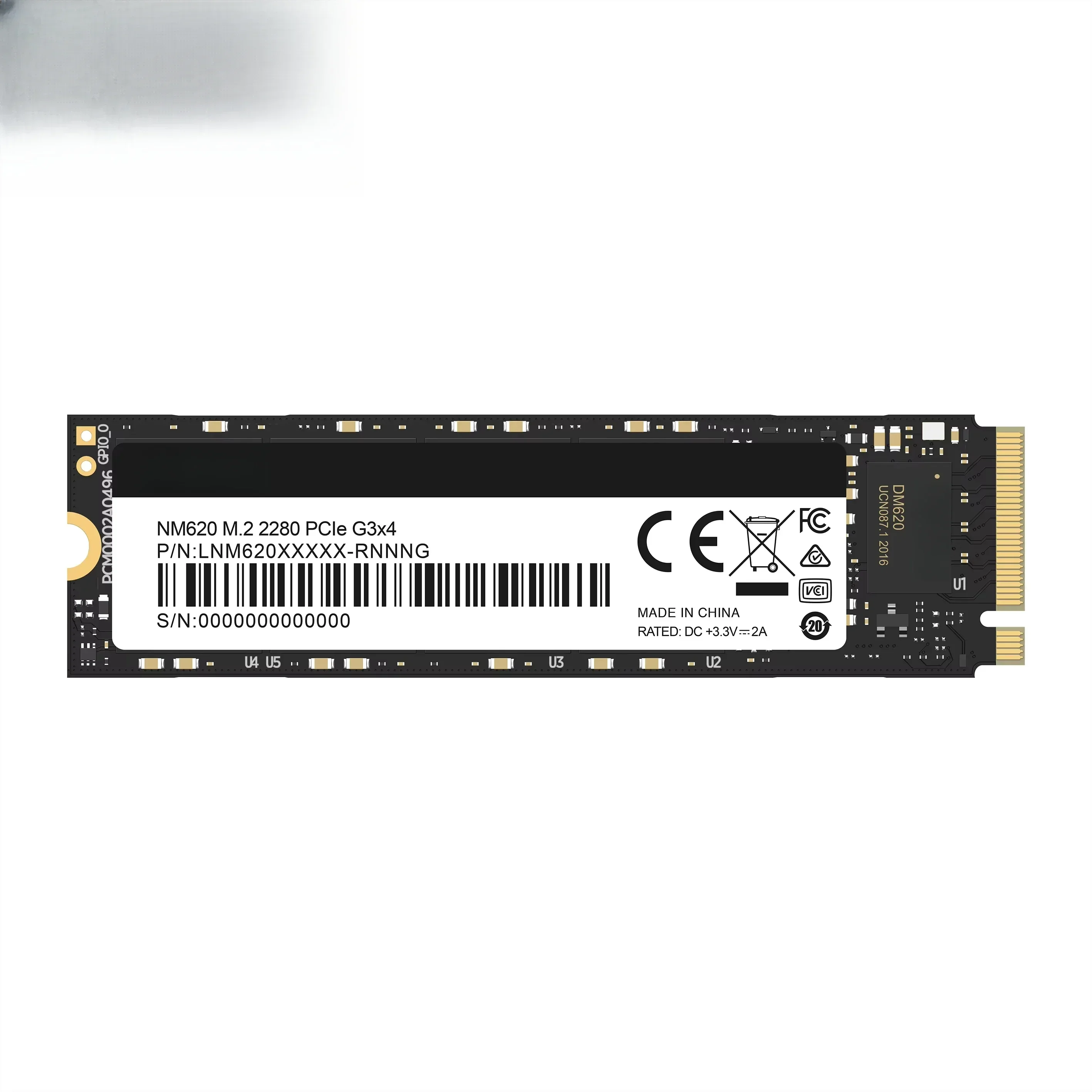 Original SSD M.2 256GB Hard Drive 512G 2280 NVMe LNM620 Internal Solid State 1TB 2TB Disk for Laptop PC