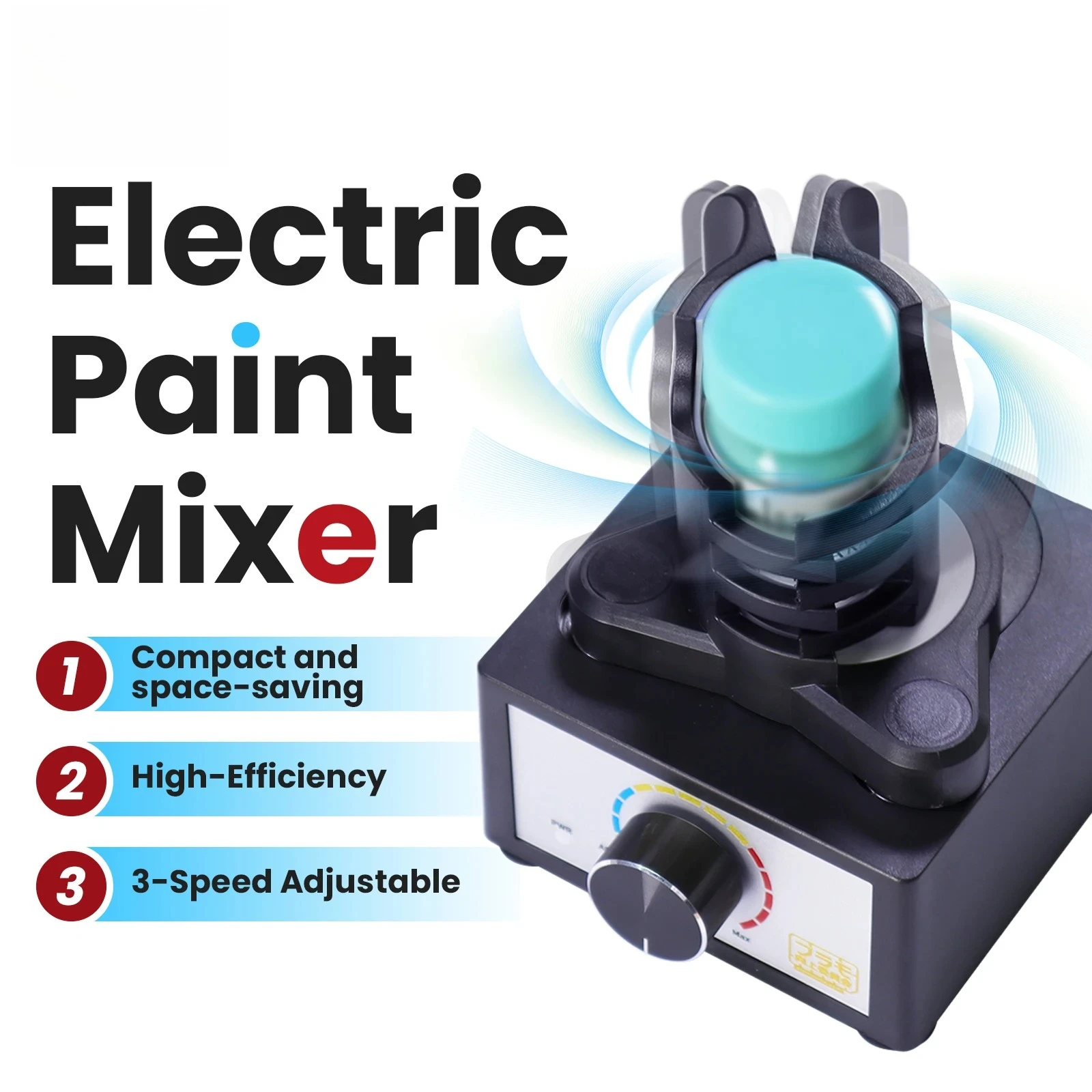 Professional Electric Paint Stirrer Rotary Paint Mixer Blender for Scale Model Making Hobby Art Craft DIY Tools