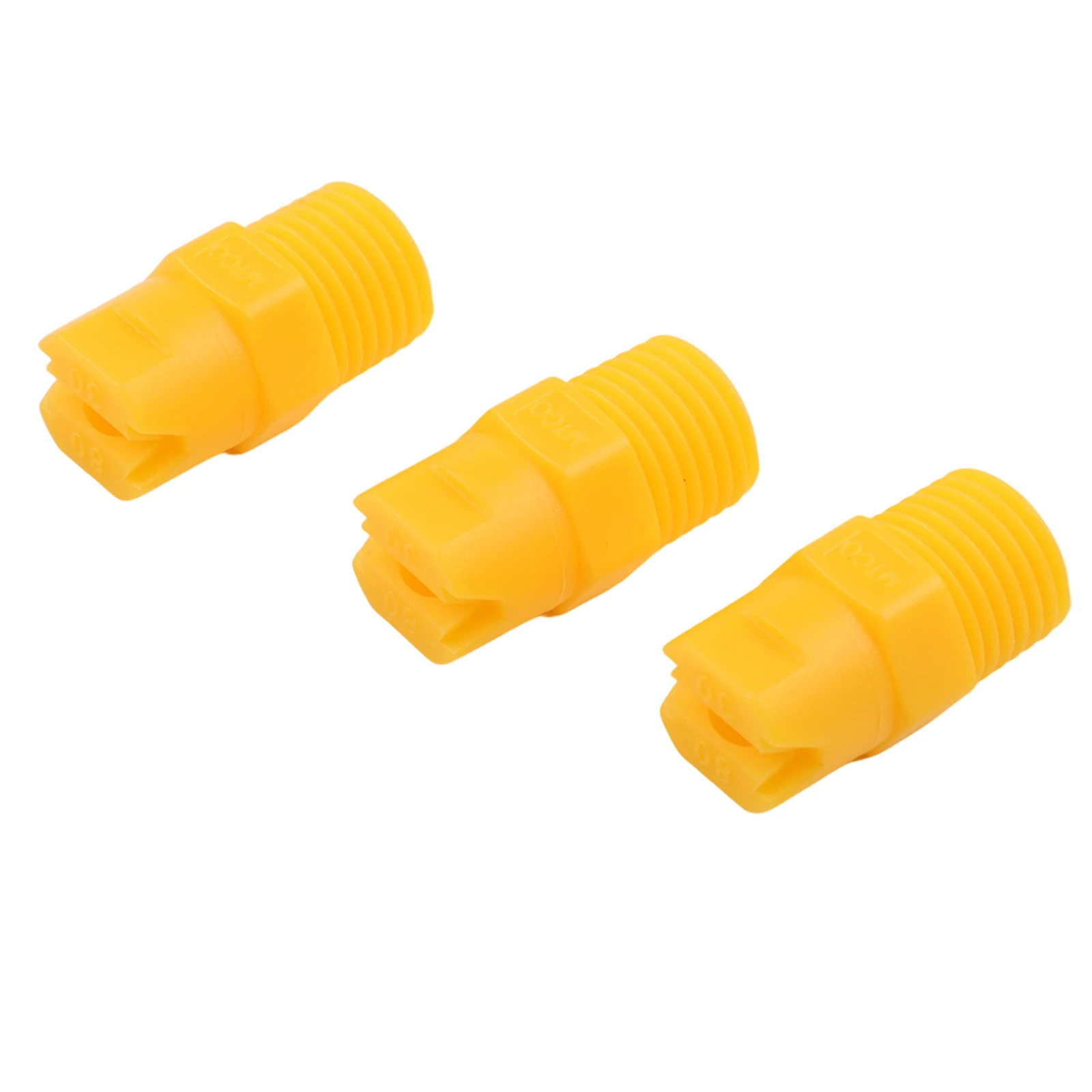 Irrigation Made for Easy Set of 20 Plastic Flat Fan Nozzles Featuring an Optimal Design and an Effective Spray Pattern