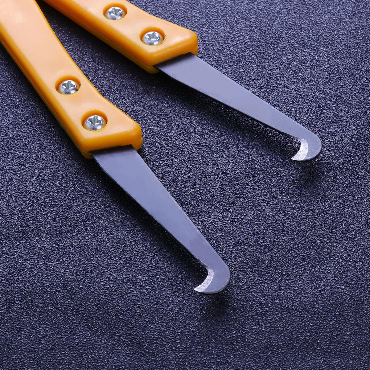 2 قطعة هوك الفجوة سكين أداة إصلاح البلاط إزالة البقع العنيدة قوس مقبض مريح سهلة التحكم تطبيقات واسعة