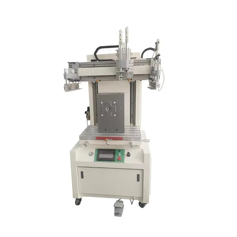 Taoxing High Precision Double Servo Motor Bench Top Screen Printing Machine Low Cost Solar Cell Printer