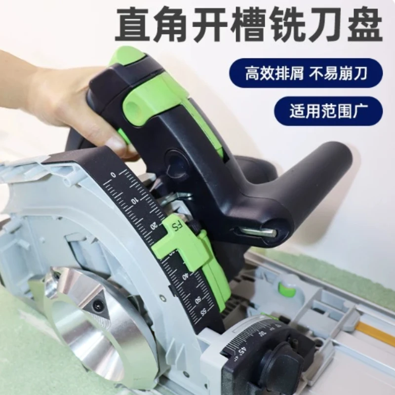 Milling cutter side milling slotted gypsum board 90 degree slotting cutter disc Mafill,  V slot cutter, interior decoration