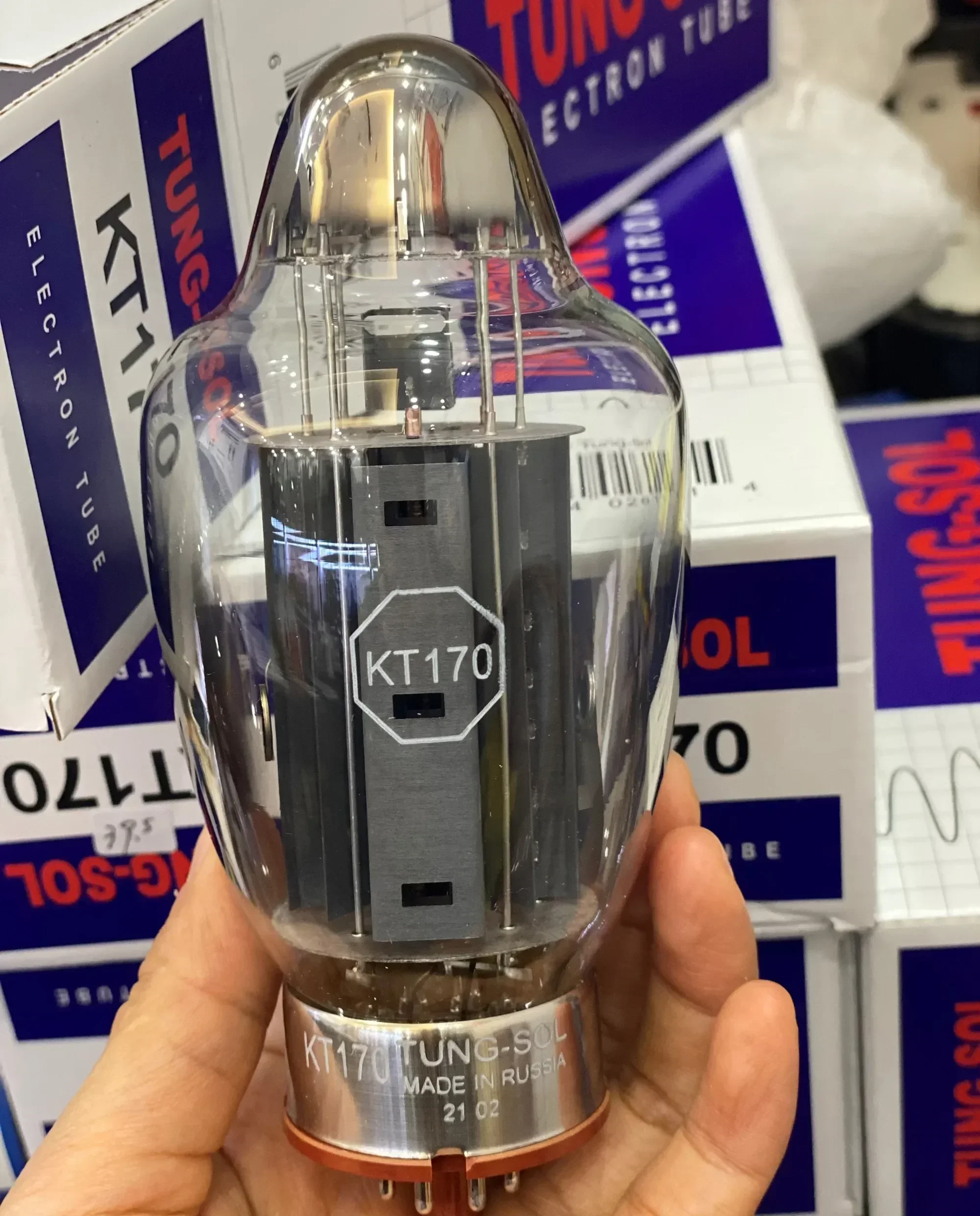 

TUNG-SOL KT170 Electronic Tube Replacement KT150/KT120/KT88/6550 Vacuum Tube Original Factory Precision Matching for Amplifier