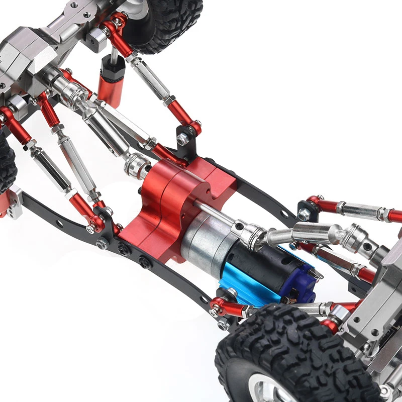 علبة تروس نقل المعادن 370 محرك بالوعة الحرارة لتقوم بها بنفسك ترقية أجزاء الملحقات لسيارة MN D90 D91 99 99S WPL B14 B24 C14 C24 C34 RC #6