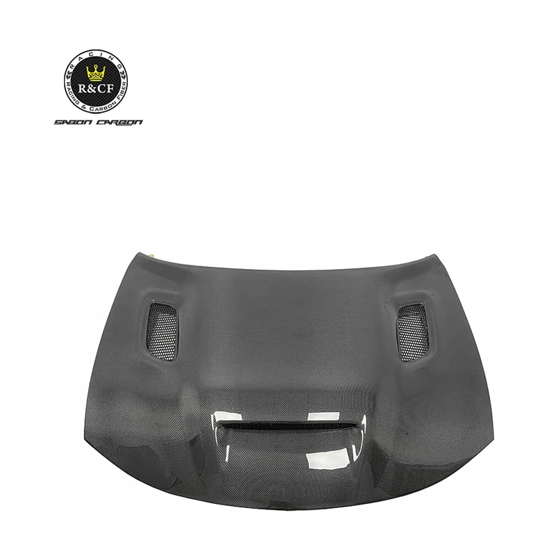 

Для Dodge Charger SRT 2015-21 Hellcat Redeye Style Передний капот из углеродного волокна с вентиляционными отверстиями