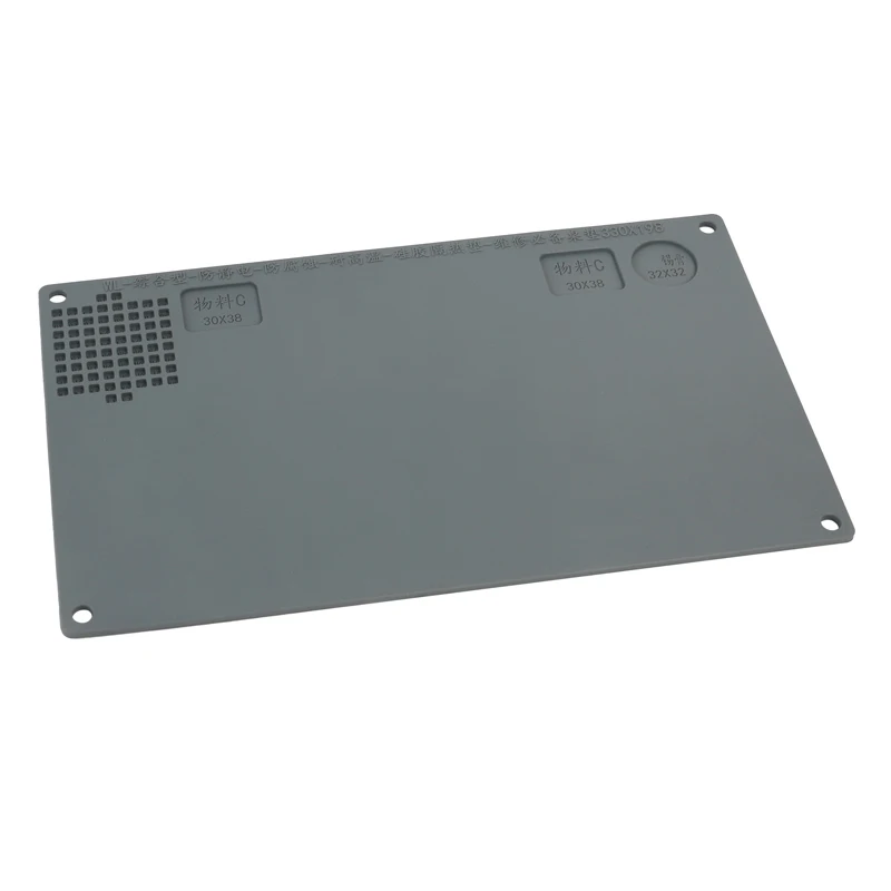 High Heat Resistant Aluminum Alloy Multifunction Workbench Repair Mat Maintenance Pad Microscope Platform Base For Repair