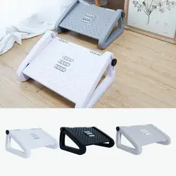 Foot Rest Foot Stool with Roller Massage and 6 Height Settings Comfortable Foot Stool Home Footrest for Under Desk Support