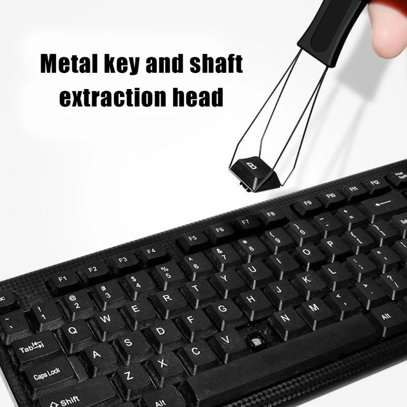  Double Purpose Keycap Puller Multifunction Keyboard Switches Puller Lightweight