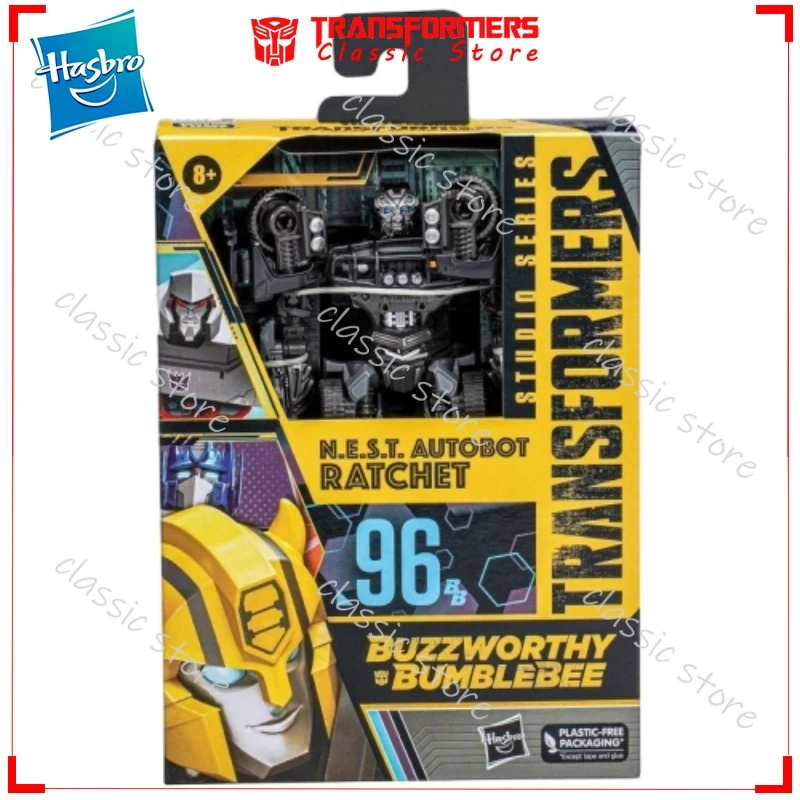 Auf Lager Classic Transformers Toys Studio Series SS-96BB N.E.S.T.Autobots Ratchet Cybertron Actionfiguren Sammlergeschenke