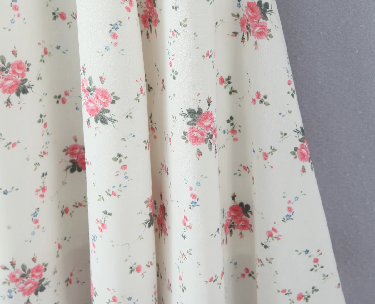 جديد الصيف مثير عطلة مهنة طباعة الأزهار حزام أكمام ألف خط عالية الخصر فتاة النساء اللباس