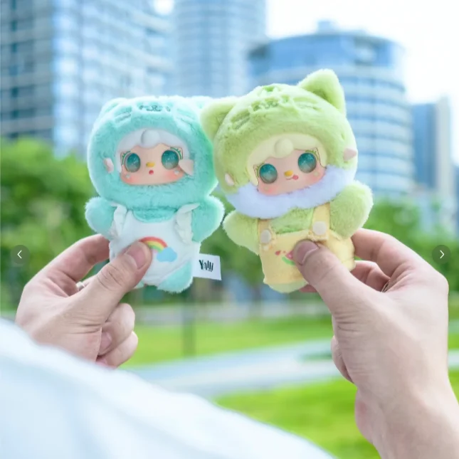 

Новая кукла Yooki 10 см, серия «Котенок», летняя вечеринка, виниловая слепая коробка, милая фигурка, игрушка с виниловым покрытием, сумка, подвеска, подарок для девочки-сюрпризы