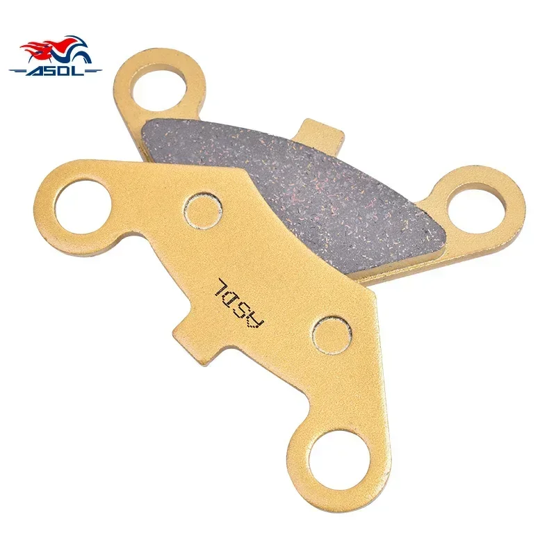 Front Rear Brake Pads Disc For NEW FORCE QUADS Most Models Check Shape of Old Pad For PEUGEOT Metropolis 400 RS 3 Wheel Model 14
