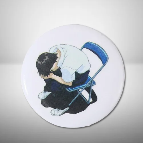 

Serial Experiments Lain Soft Button Pin Jewelry Cute Brooch Clothes Funny Metal Hat Collar Creative Gift Lapel Pin Badge