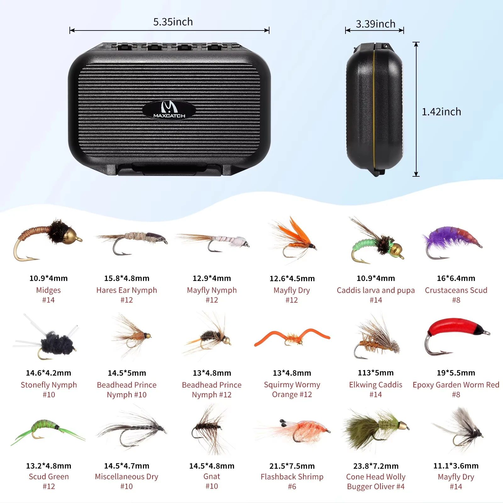 Maximumcatch Extreme X Kit de pesca con mosca rápido, con accesorios - imagen 4