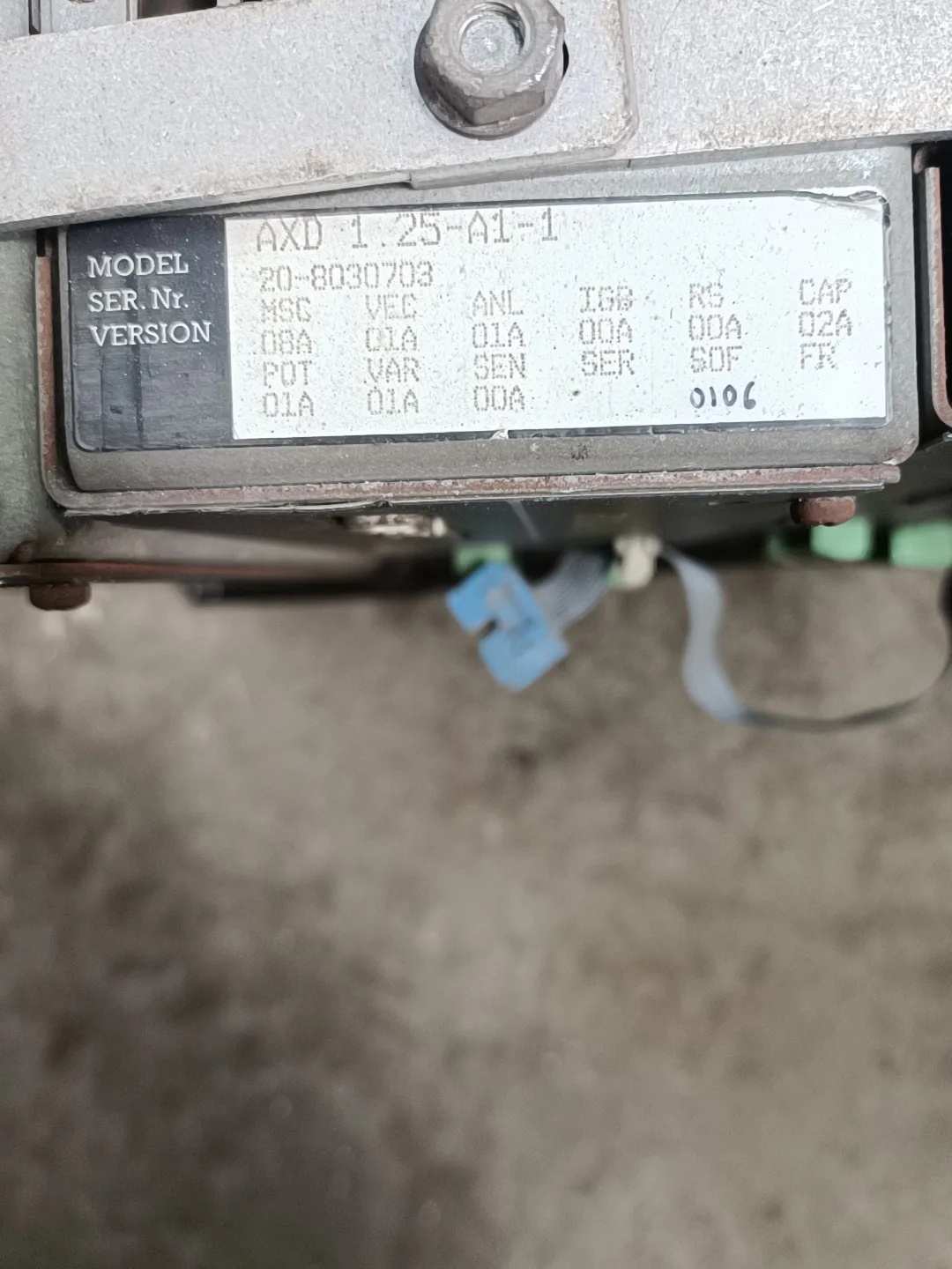 AXD 1.25-A1-1 Сервопривод AXD 1.15-A1-1 для Fagor