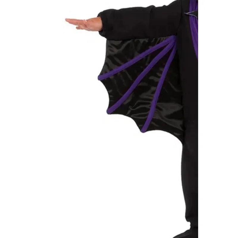 2025 Halloween Children's Vampire Bat Costume Black Animal Cute Fancy Dress Toddler Costume Bat Cover Jumpsuit - view 3