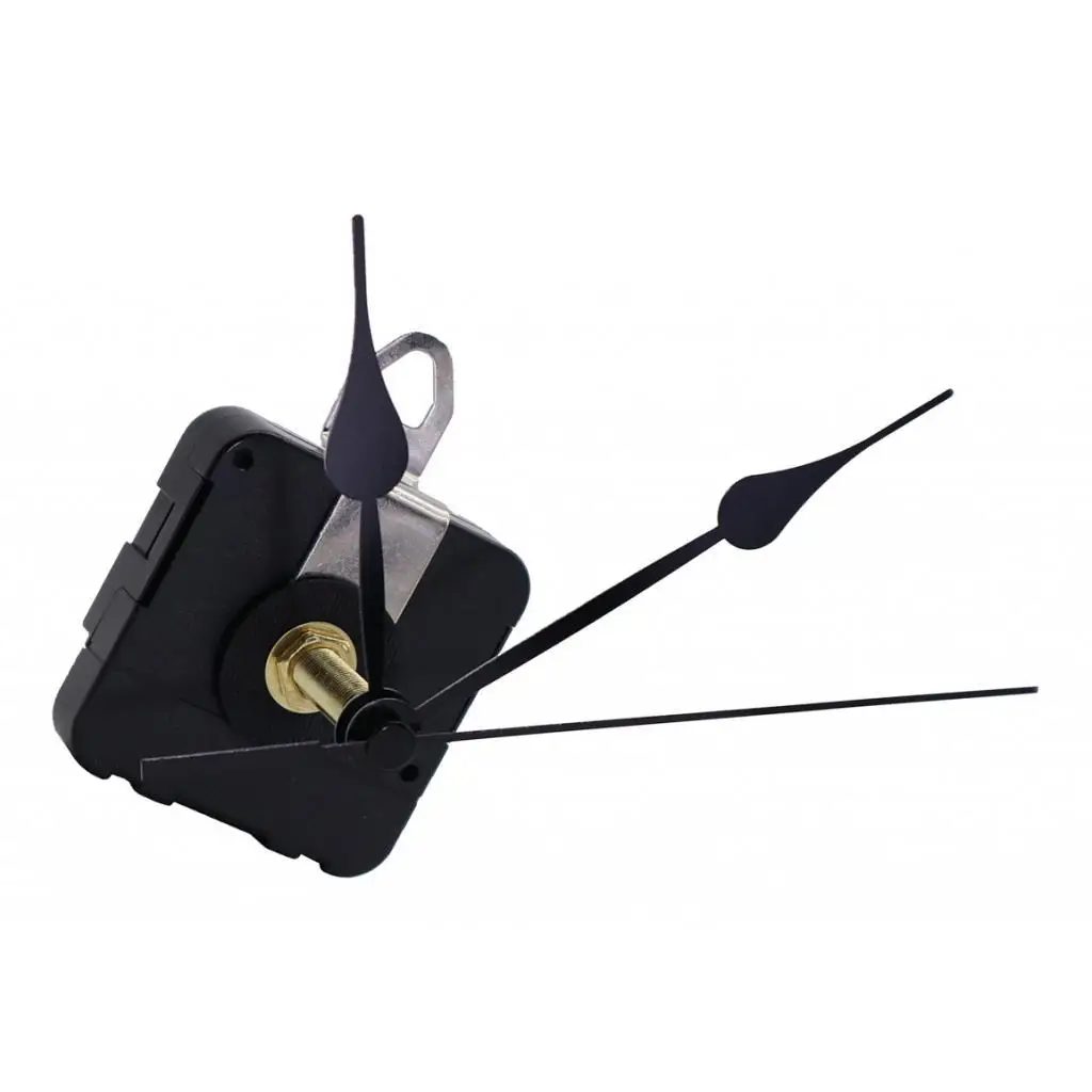 Jump Seconds Wall Clock Movement Aluminium Hour Minute Second Hands Repair Tool for DIY Home Clocks