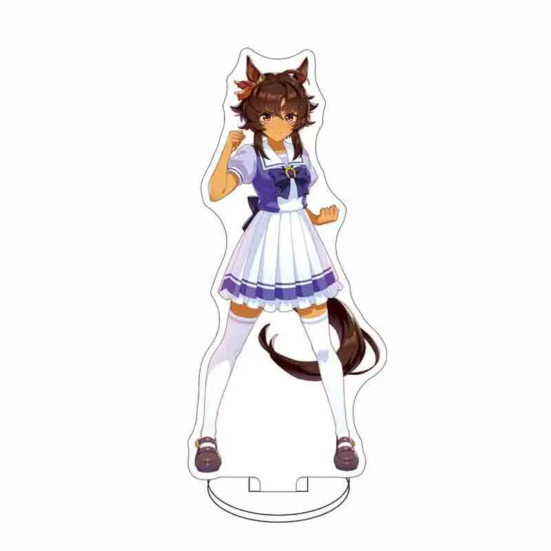 16CM Anime ‌Game Uma Musume Pretty Derby‌ Figure ‌Maruzensky Biwa Hayahide Air Shakur Manhattan Cafe Acrylic Stand Cos Ornaments view 5