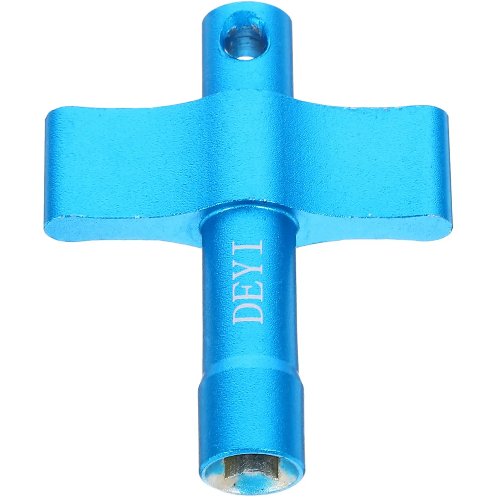 

Blue Drum Key Square Mouth Tool Accessory Torque Ratchet Metal Durable Standard Drum Keys Tuning Percussion Instrument Parts