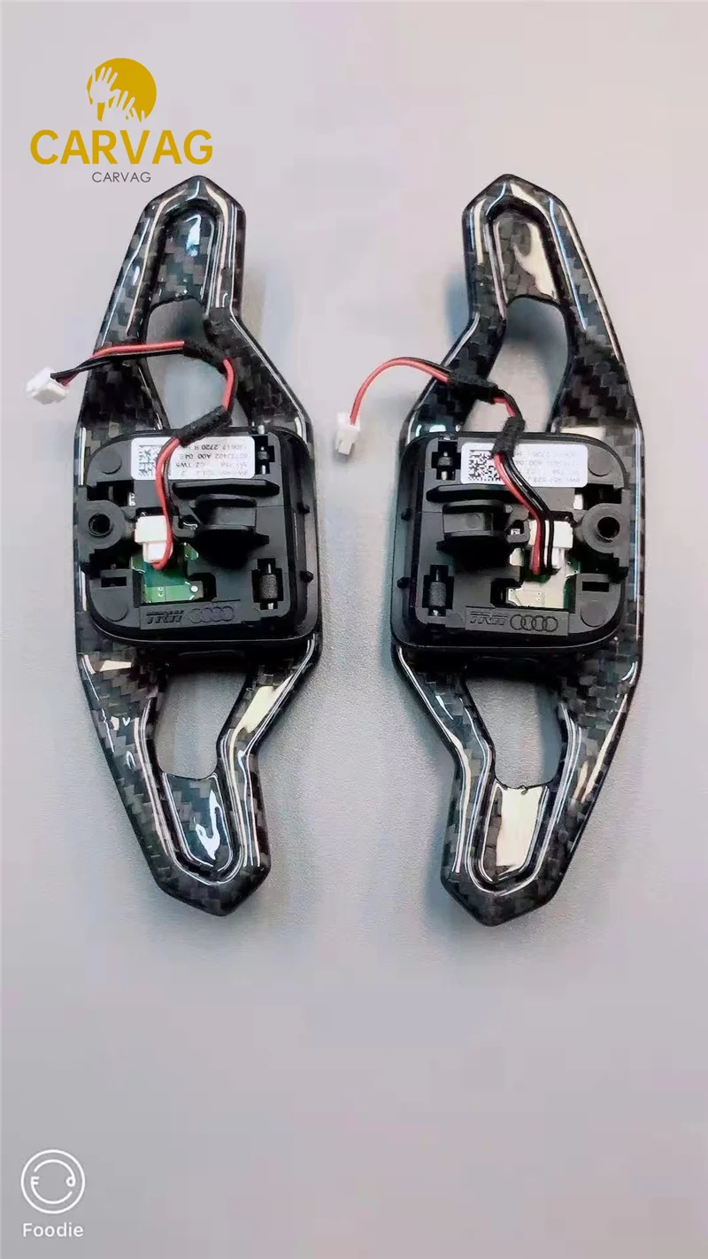 FOR Audi A3 8V A4 B9 8W A5 Q2 Q5 Q7 S3 S4 S5 RS3 RS4 RS5 TT R8 TTRS Lamborghini URUS Style Shift Paddles