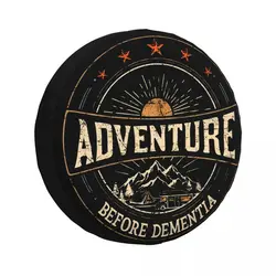 Adventure Beffore Dementia Spare Tire Cover for Mitsubishi Pajero SUV RV Car Wheel Protectors Accessories 14