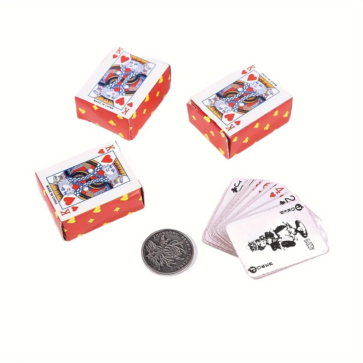 Niedliche Mini-Pokerkarten, Interaktives Party- und Feiertags-Spiel, Kreative Weihnachts-, Halloween- und Thanksgiving-Geschenke – Detail 3